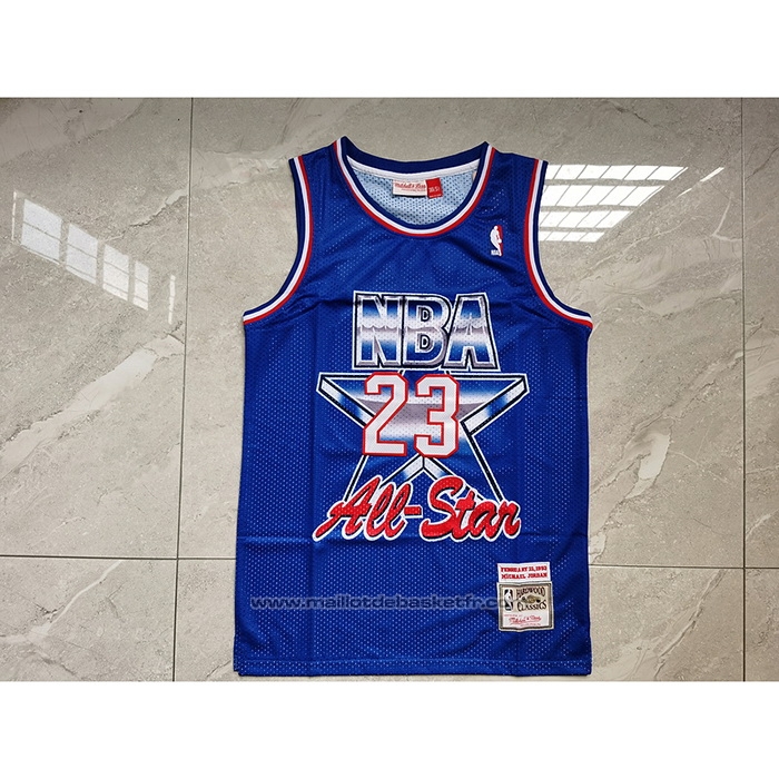 Maillot All Star 1993 Michael Jordan #23 Bleu